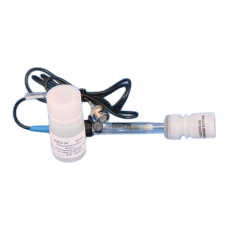Electrodo de pH, doble unión, cuerpo de vidrio, recargable, vidrio de Ámbar