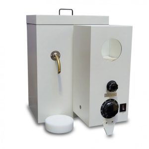 Aparato de destilación de vista frontal