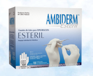 Guantes de látex, estéril