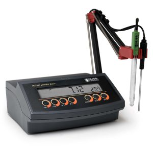 Medidor de pH de mesa con resolución 0.01 pH