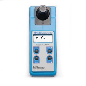 Medidor portátil de turbidez con cumplimiento ISO