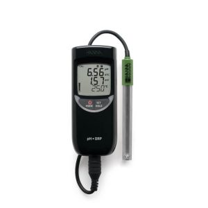 Medidor portátil de pH / pH-mV / ORP / Temperatura, a prueba de agua, con sensor check™