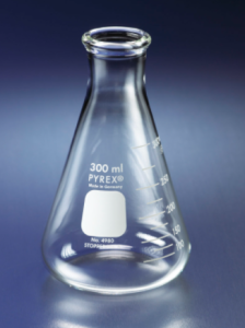 Matraz Erlenmeyer de boca estrecha