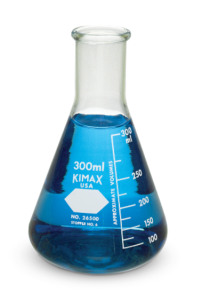 Matraz Erlenmeyer boca angosta