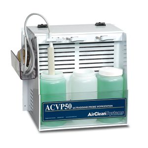 Estación de trabajo con sonda de ultrasonidos endocavitaria