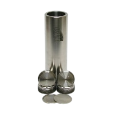 Celda de prensa de filtro HTHP con tapas roscadas, cemento