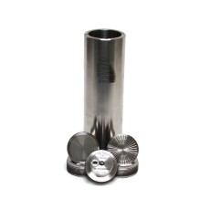 Celda de prensa de filtro HTHP con tapas roscadas, fluidos de perforación