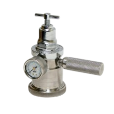 Filtro prensa de baja presión para montaje en pared, área media, con conjunto de presión de CO2