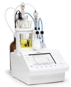 Titulador coulométrico Karl Fischer con generador sin diafragma