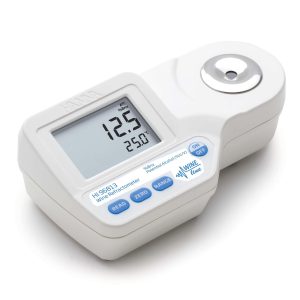Refractómetro para azúcar en jugo o mosto de vino, intervalo de azúcar: 0 a 50 % Brix; 0-230° Oechsle; 0-42° KMW