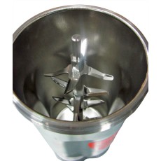 Conjunto mezclador de cemento y espuma de múltiples cuchillas