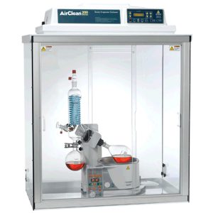 Cabina de evaporador rotatorio