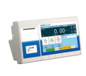 Básculas con Indicadores con impresión de etiquetas y pantalla táctil